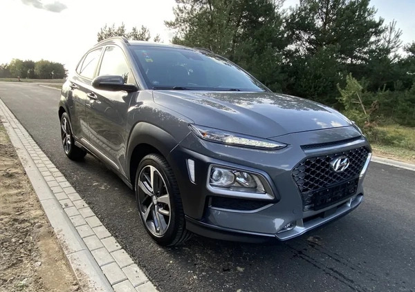 Hyundai Kona cena 56149 przebieg: 122700, rok produkcji 2018 z Turek małe 191
